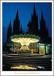 Wiesbaden, Marktkirche, Weinfest